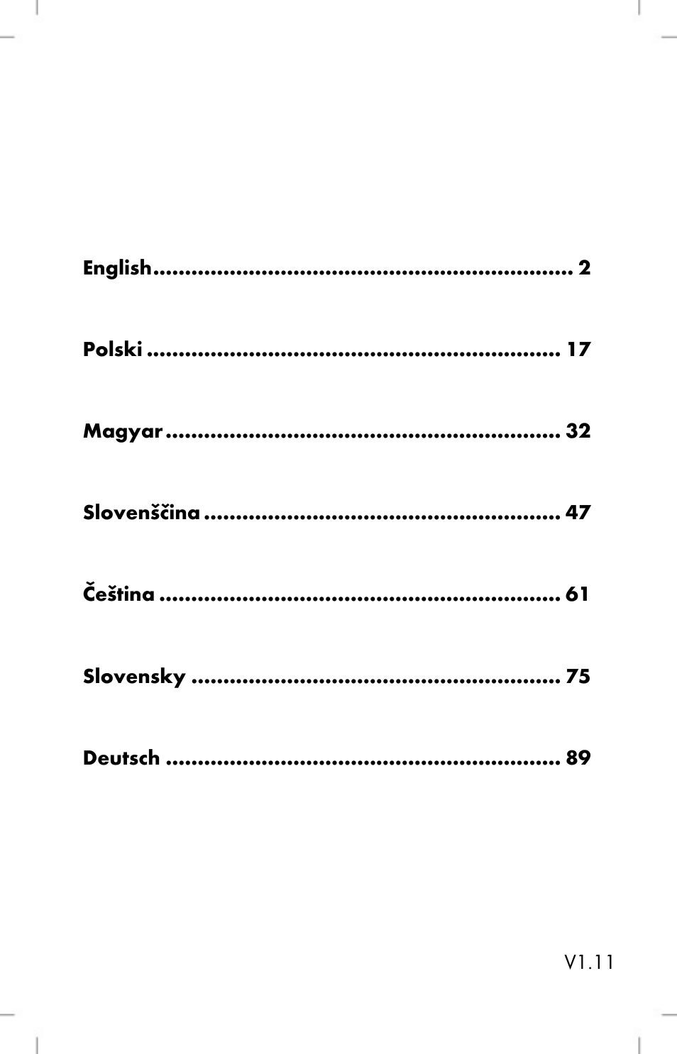 Silvercrest SPB 2.6 A1 User Manual | Page 3 / 106