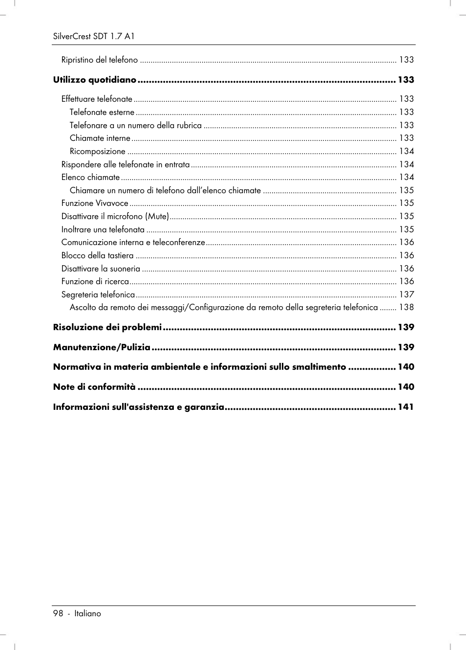 Silvercrest SDT 1.7 A1 User Manual | Page 100 / 192