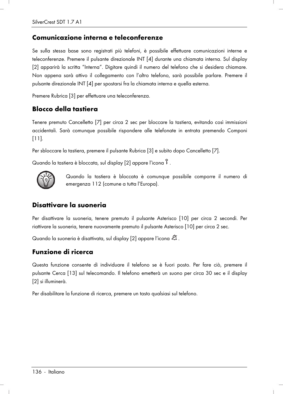 Silvercrest SDT 1.7 A1 User Manual | Page 138 / 192