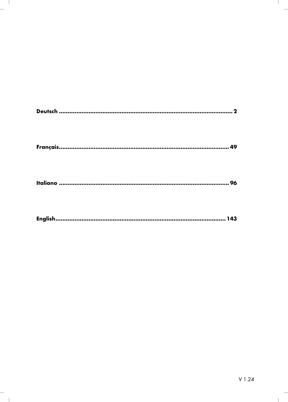 Silvercrest SDT 1.7 A1 User Manual | Page 3 / 192