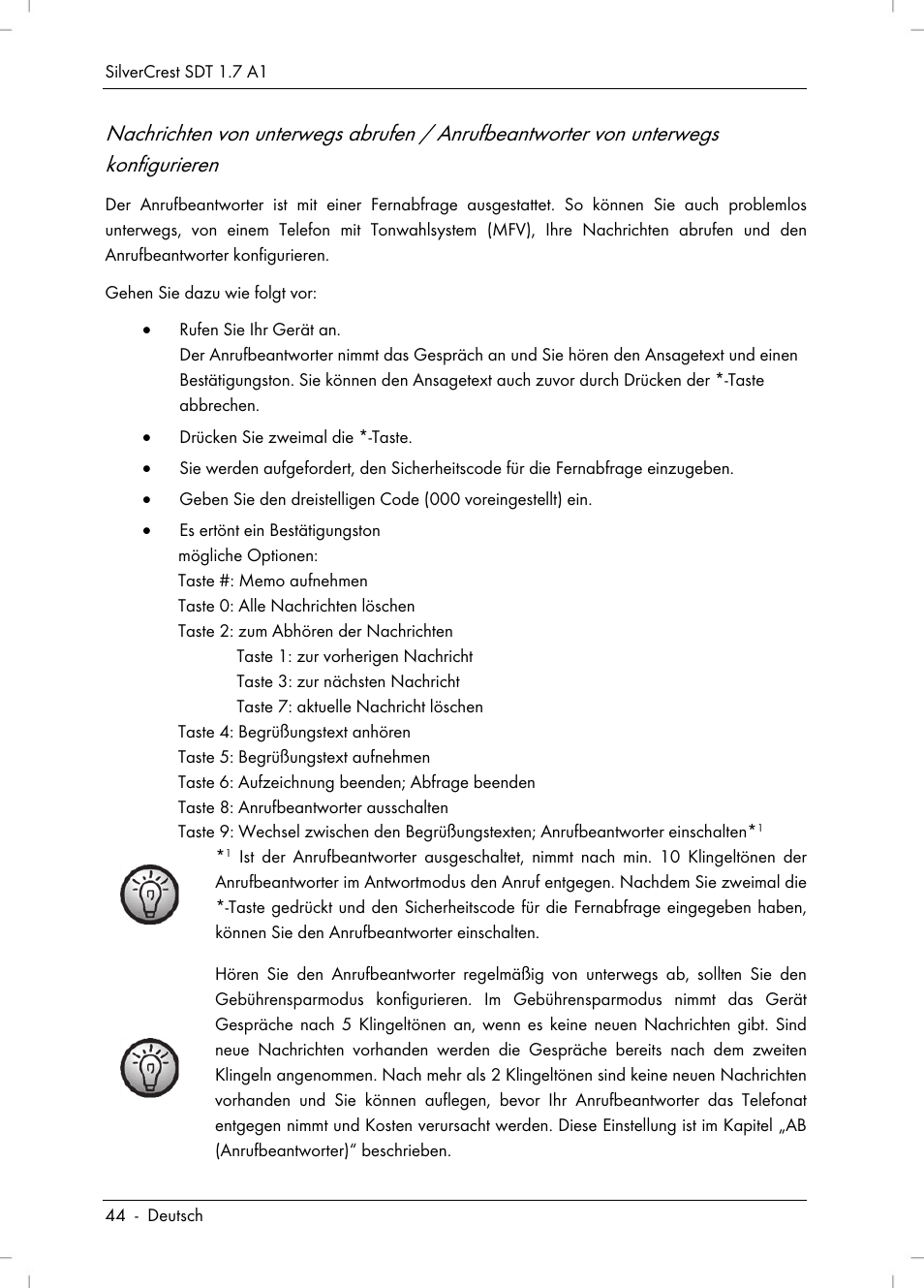 Silvercrest SDT 1.7 A1 User Manual | Page 46 / 192