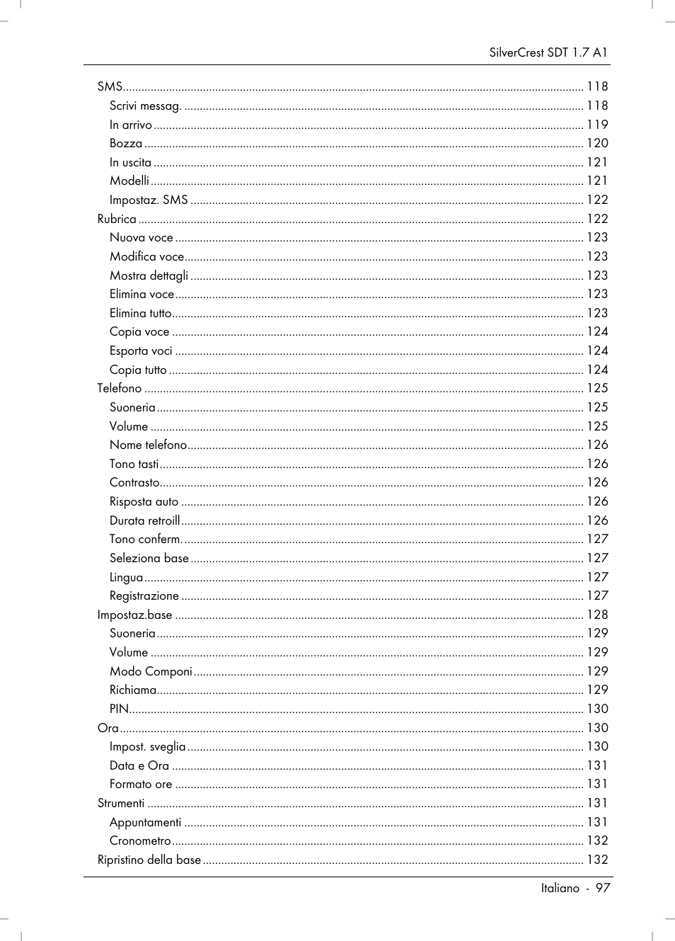 Silvercrest SDT 1.7 A1 User Manual | Page 99 / 192
