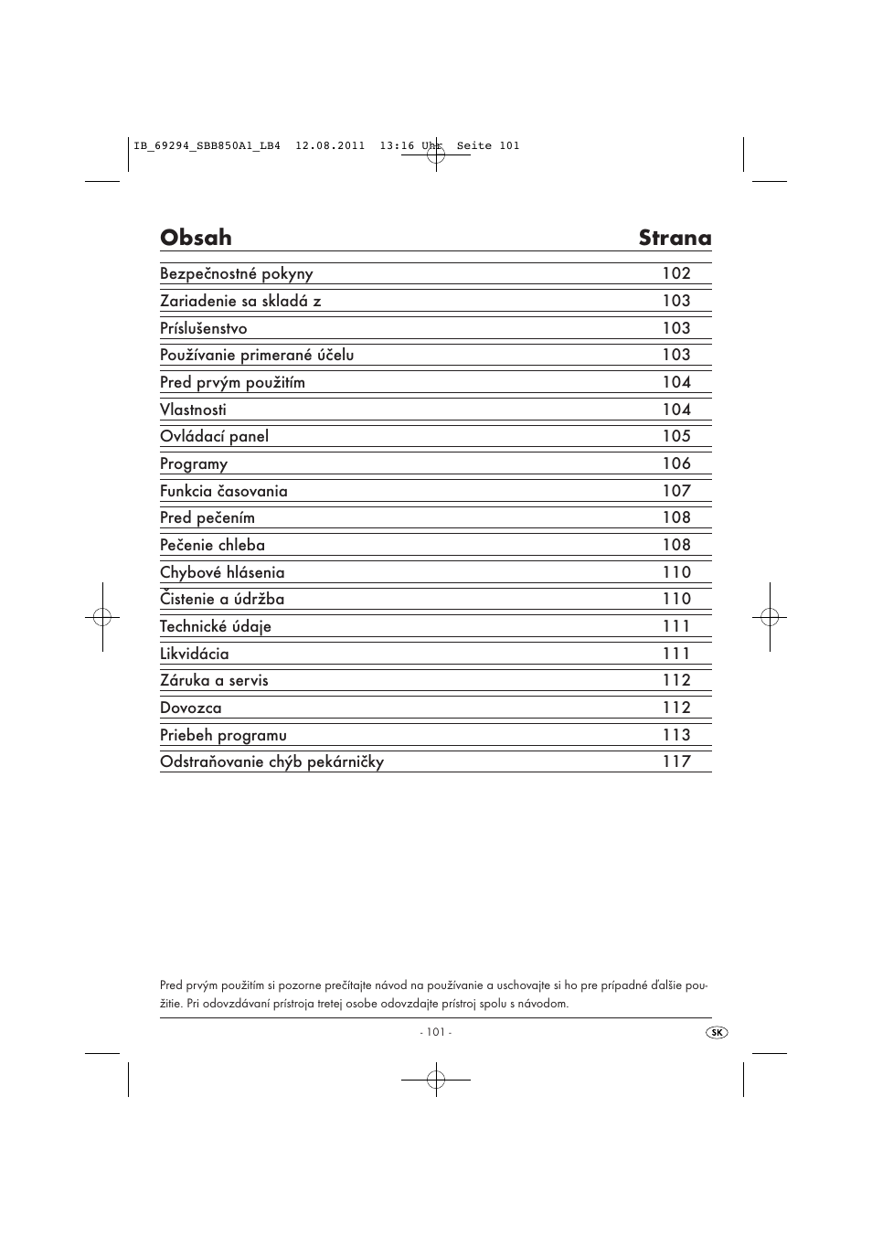 Silvercrest SBB 850 A1 User Manual | Page 103 / 146