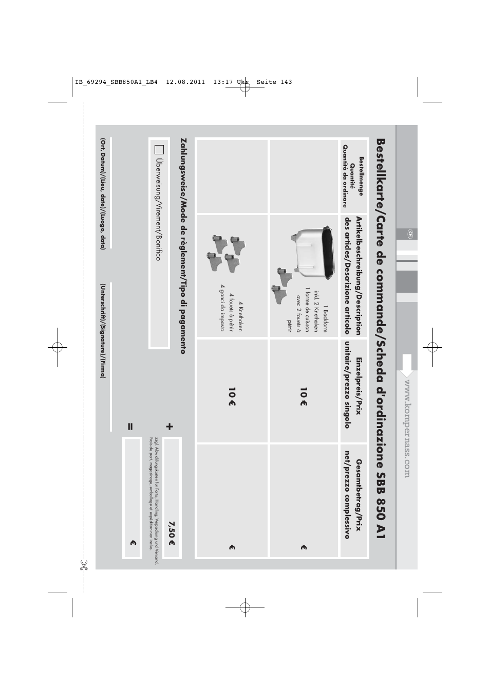 Silvercrest SBB 850 A1 User Manual | Page 145 / 146