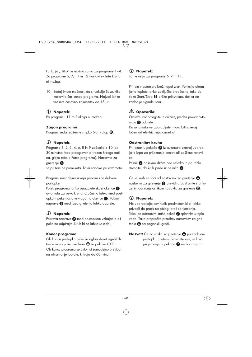 Silvercrest SBB 850 A1 User Manual | Page 71 / 146