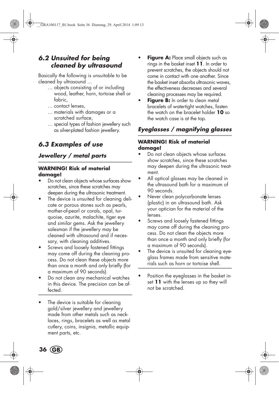 Silvercrest SUR 46 B1 User Manual | Page 38 / 46