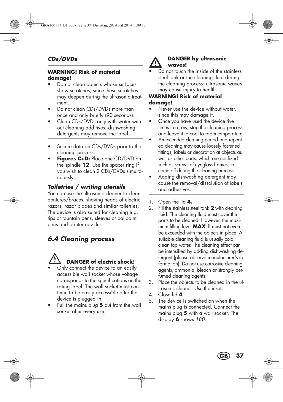 Silvercrest SUR 46 B1 User Manual | Page 39 / 46