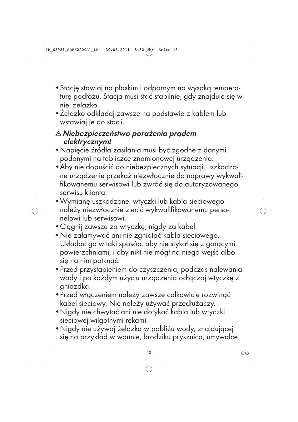 Silvercrest SDBK 2200 A1 User Manual | Page 15 / 72