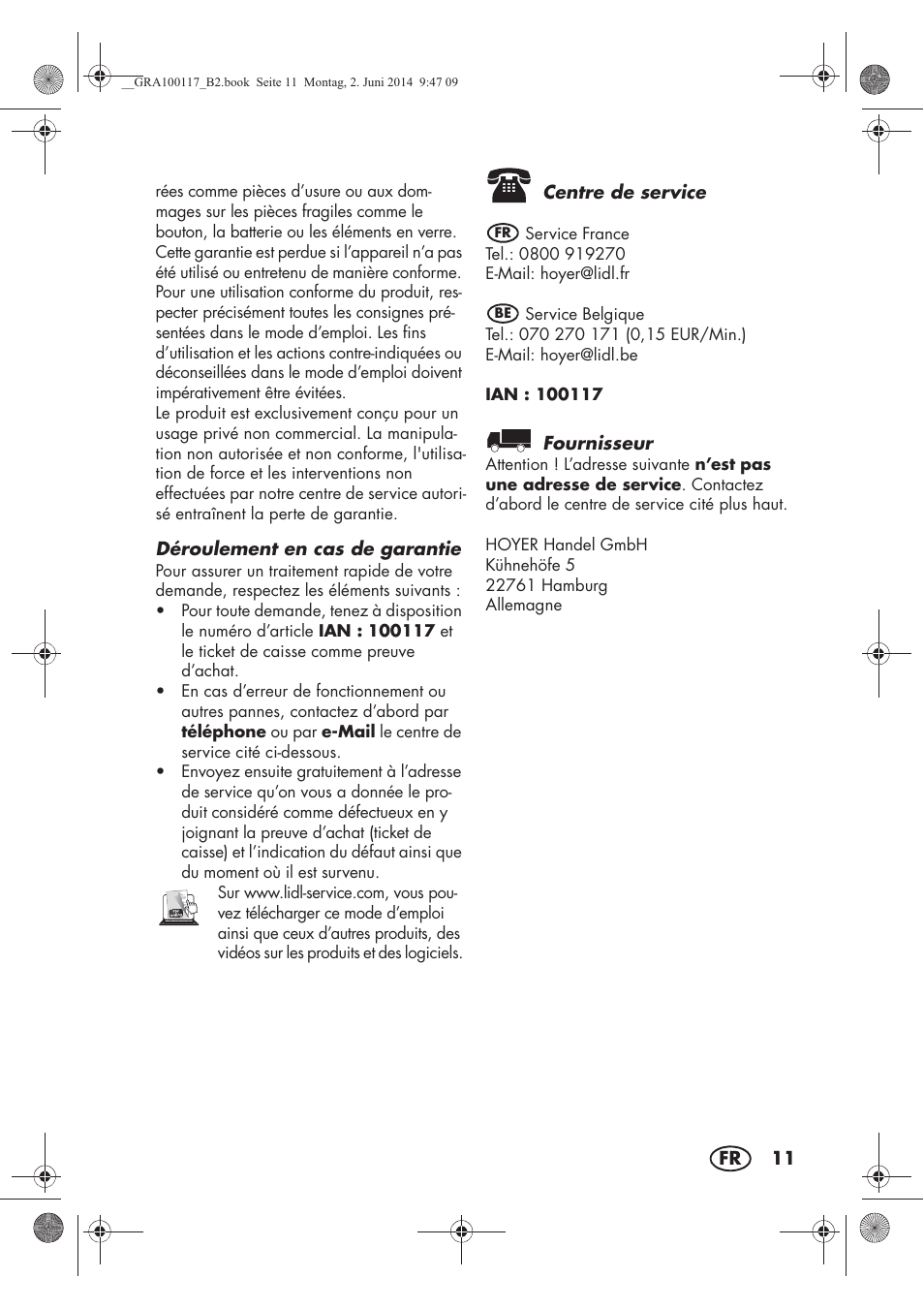 Silvercrest SUR 46 B1 User Manual | Page 13 / 46