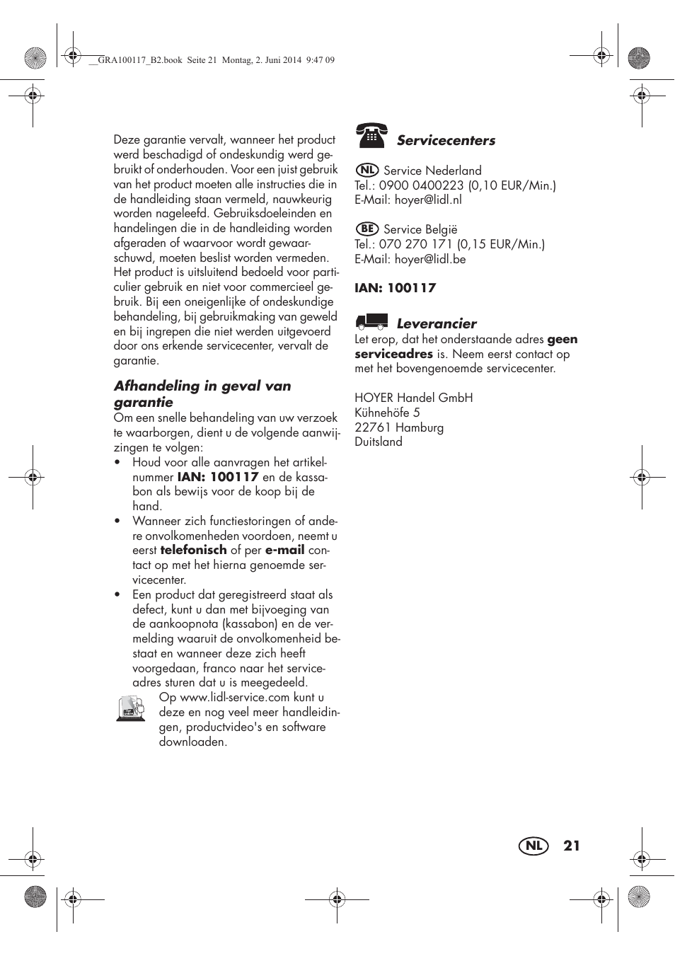 Silvercrest SUR 46 B1 User Manual | Page 23 / 46