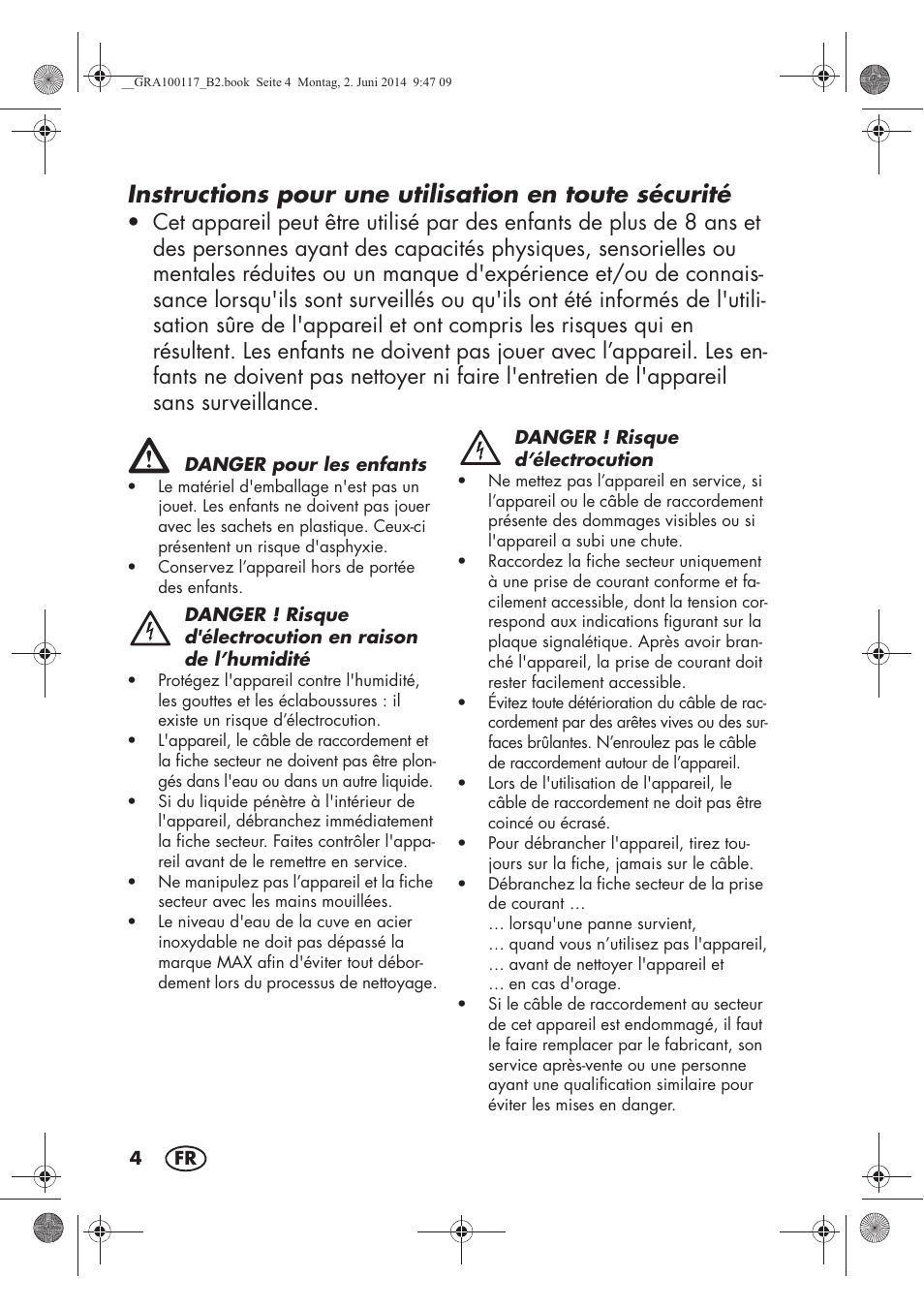 Silvercrest SUR 46 B1 User Manual | Page 6 / 46