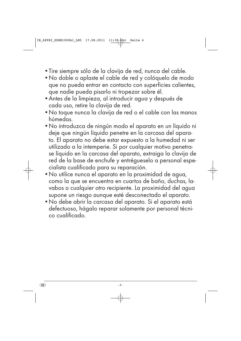 Silvercrest SDRB 1000 A1 User Manual | Page 6 / 62
