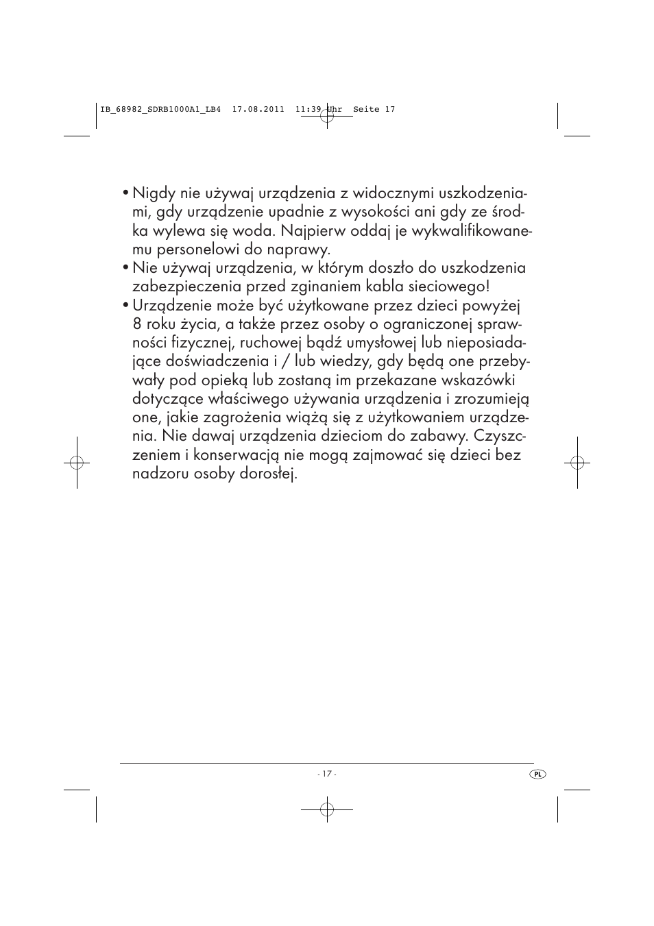 Silvercrest SDRB 1000 A1 User Manual | Page 19 / 86