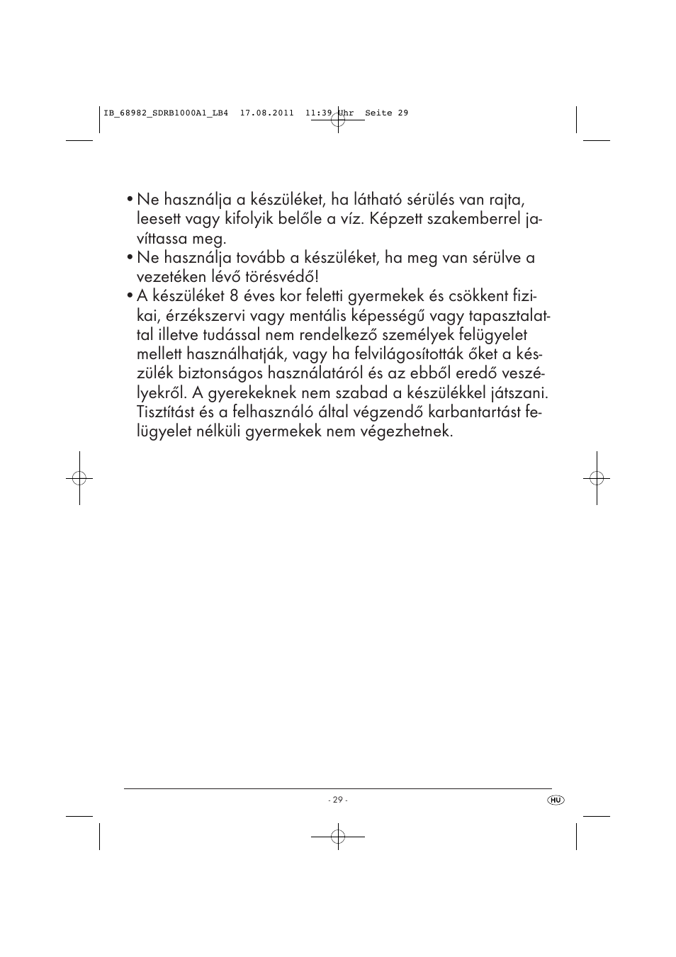 Silvercrest SDRB 1000 A1 User Manual | Page 31 / 86