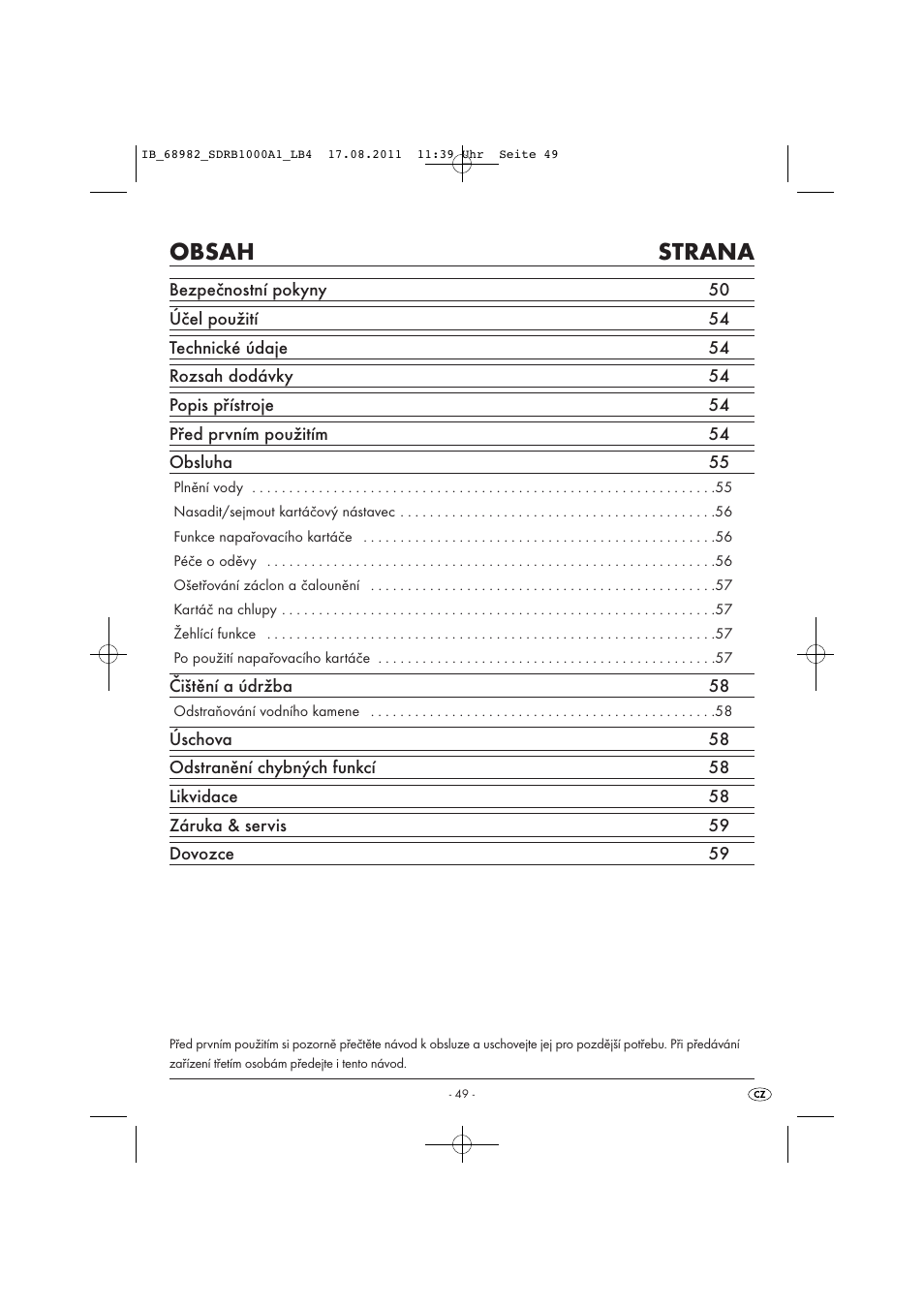 Silvercrest SDRB 1000 A1 User Manual | Page 51 / 86