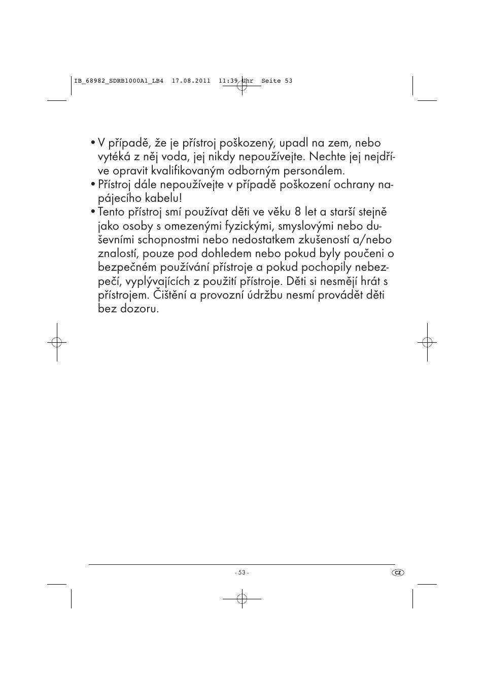 Silvercrest SDRB 1000 A1 User Manual | Page 55 / 86