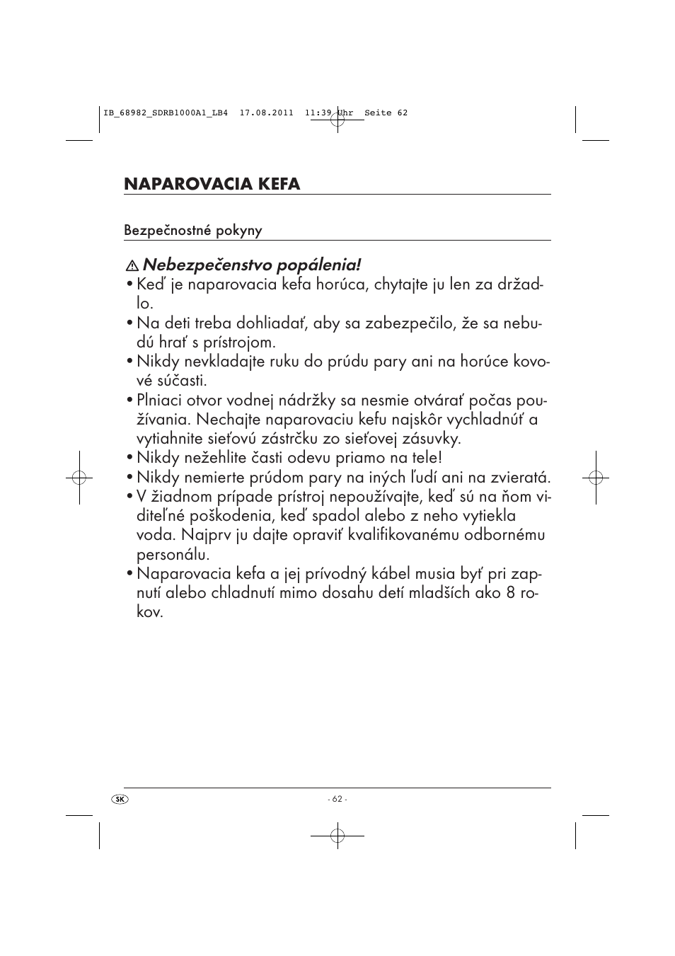 Silvercrest SDRB 1000 A1 User Manual | Page 64 / 86