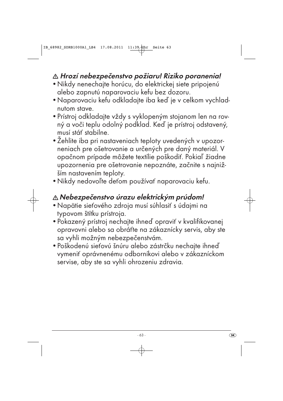 Silvercrest SDRB 1000 A1 User Manual | Page 65 / 86