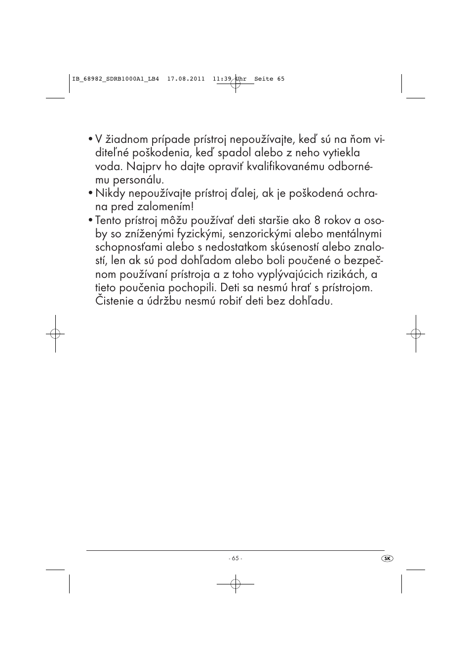Silvercrest SDRB 1000 A1 User Manual | Page 67 / 86