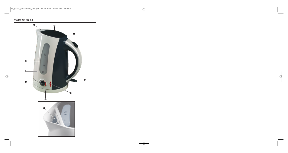 Silvercrest SWKT 3000 A1 User Manual | Page 2 / 14
