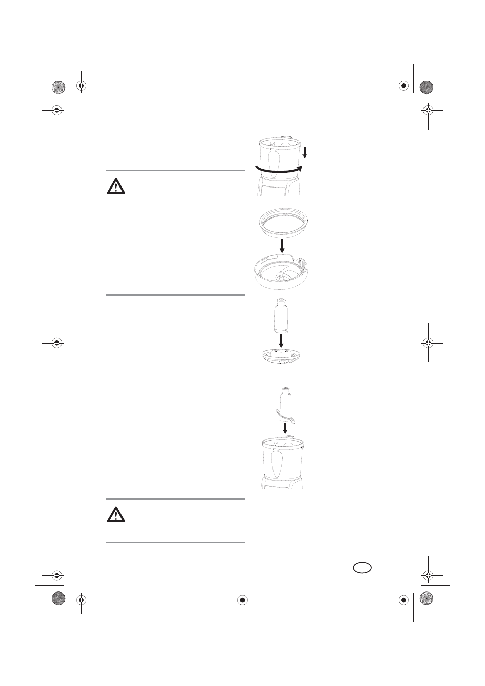 Reinigen, Montage | Silvercrest SMZ 400 A1 User Manual | Page 47 / 54