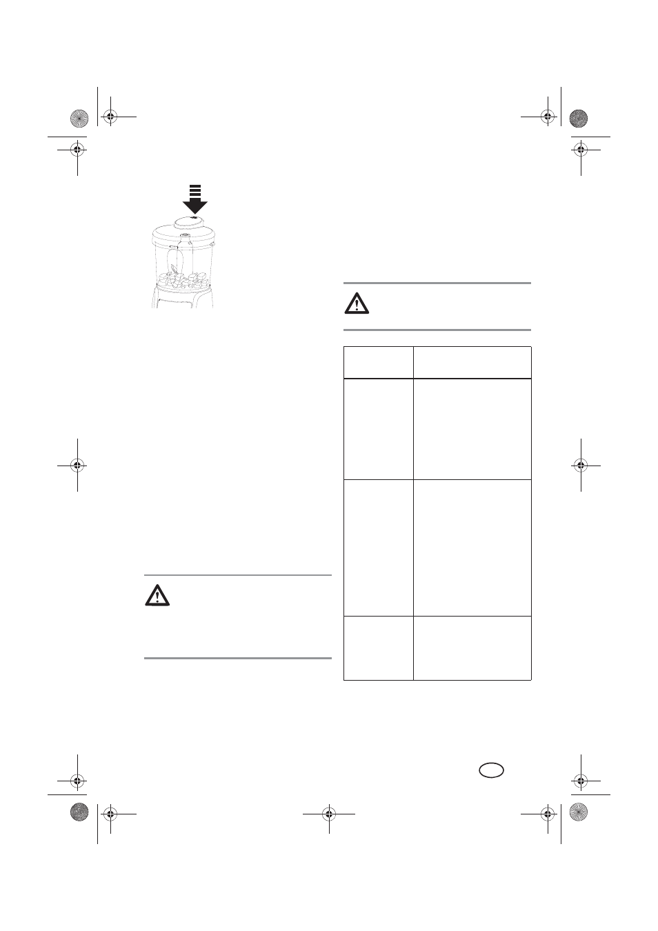 Almacenamiento, Solución de problemas | Silvercrest SMZ 400 A1 User Manual | Page 9 / 54