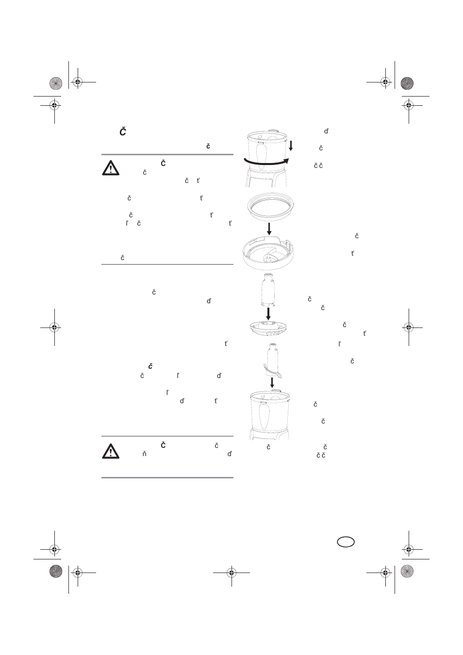 Ýistenie, Montáž | Silvercrest SMZ 400 A1 User Manual | Page 57 / 74