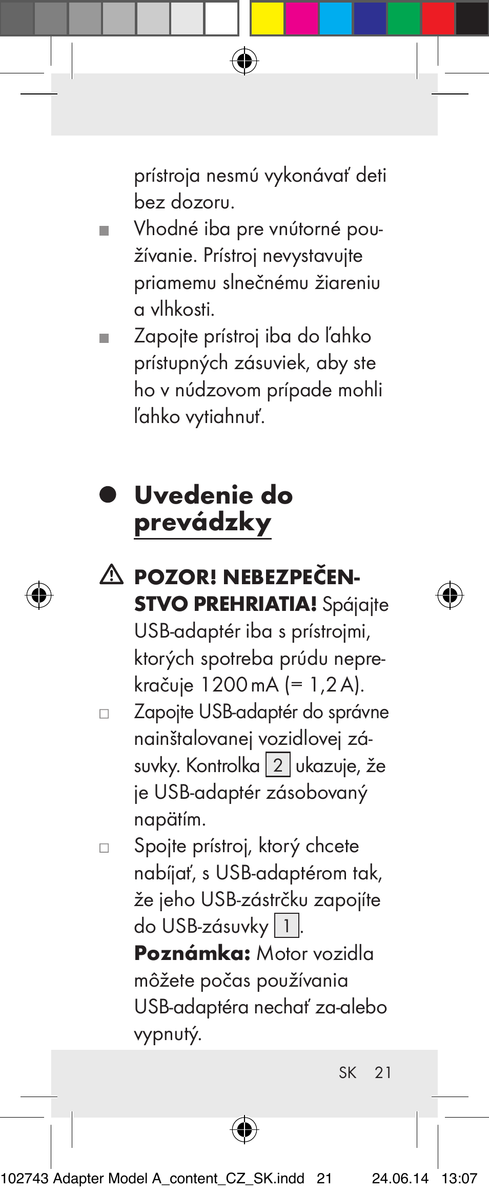 Uvedenie do prevádzky | Silvercrest Z31306A, Z31306A-W User Manual | Page 21 / 33