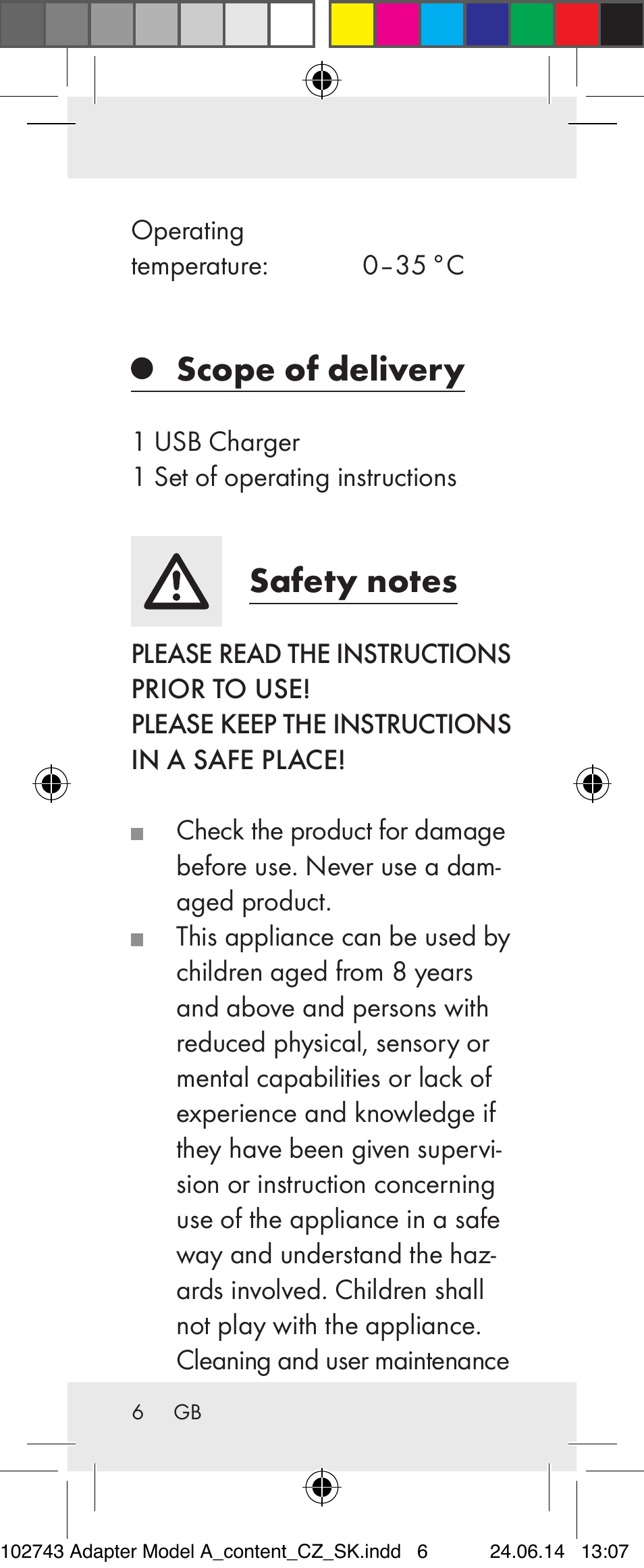 Scope of delivery | Silvercrest Z31306A, Z31306A-W User Manual | Page 6 / 33