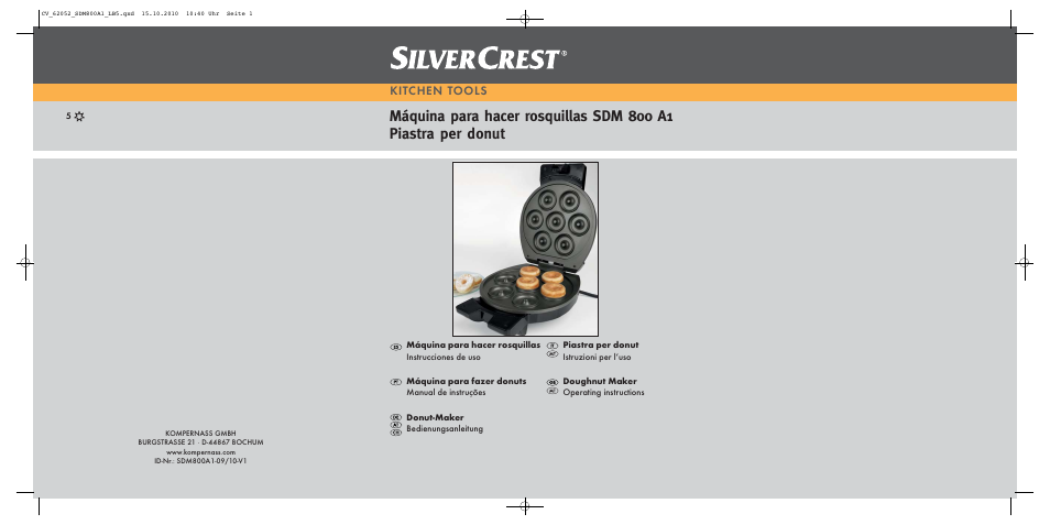 Silvercrest SDM 800 A1 User Manual | 32 pages