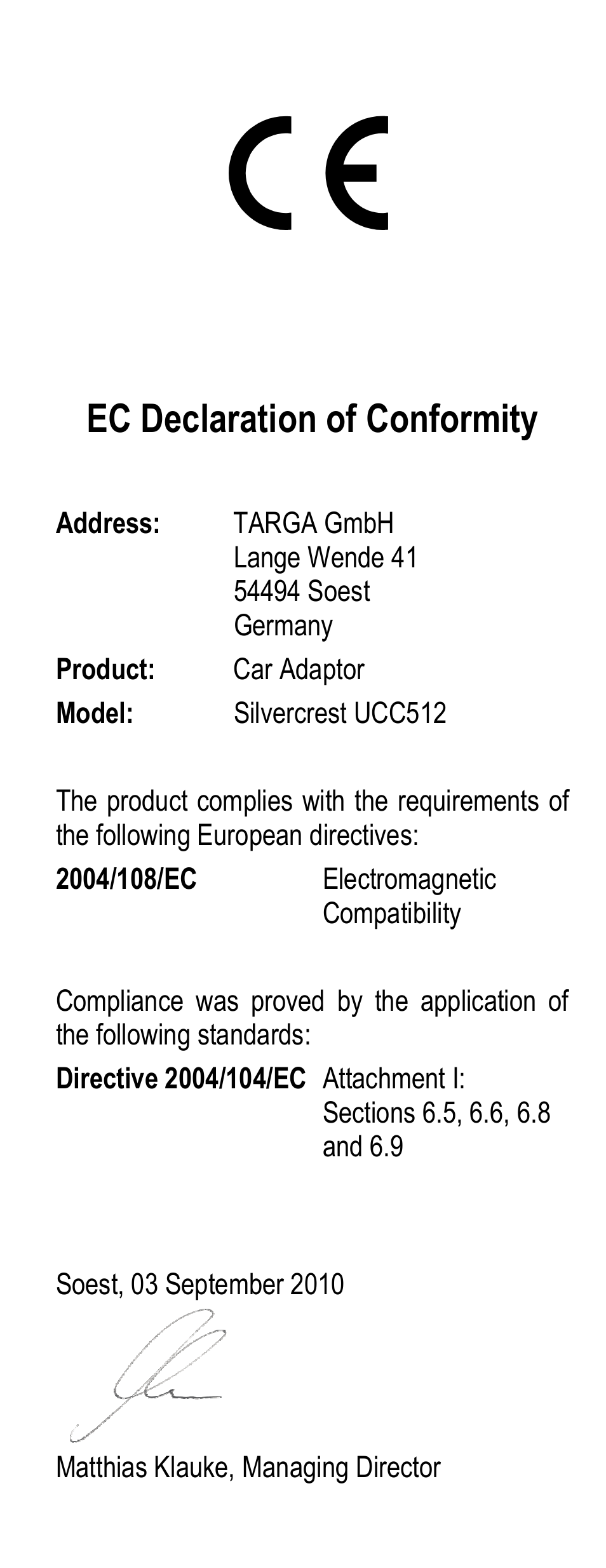 Silvercrest UCC512 User Manual | Page 31 / 31