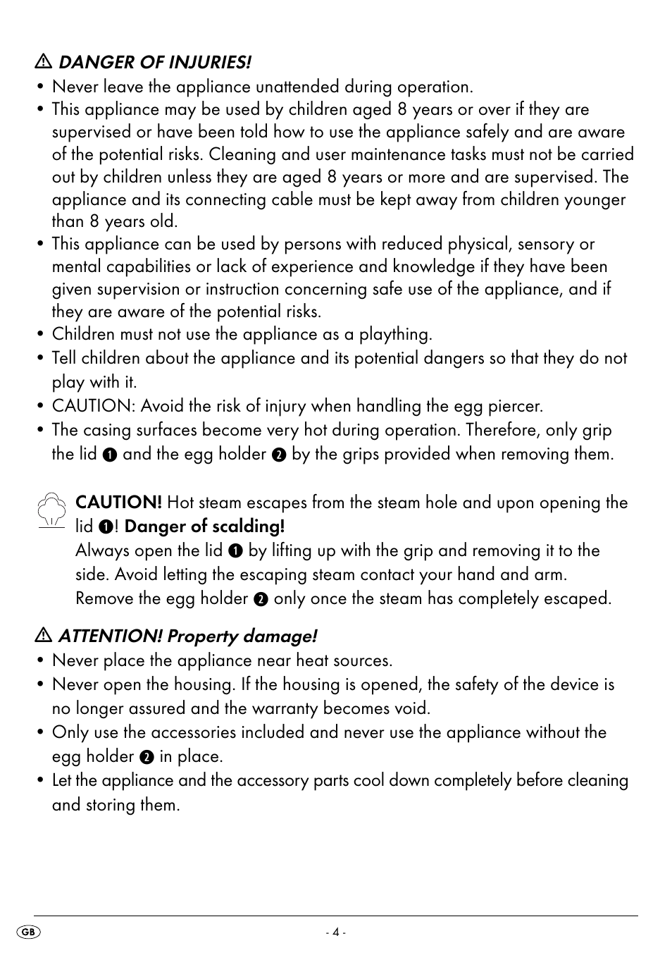 Silvercrest SEK 400 B2 User Manual | Page 7 / 27