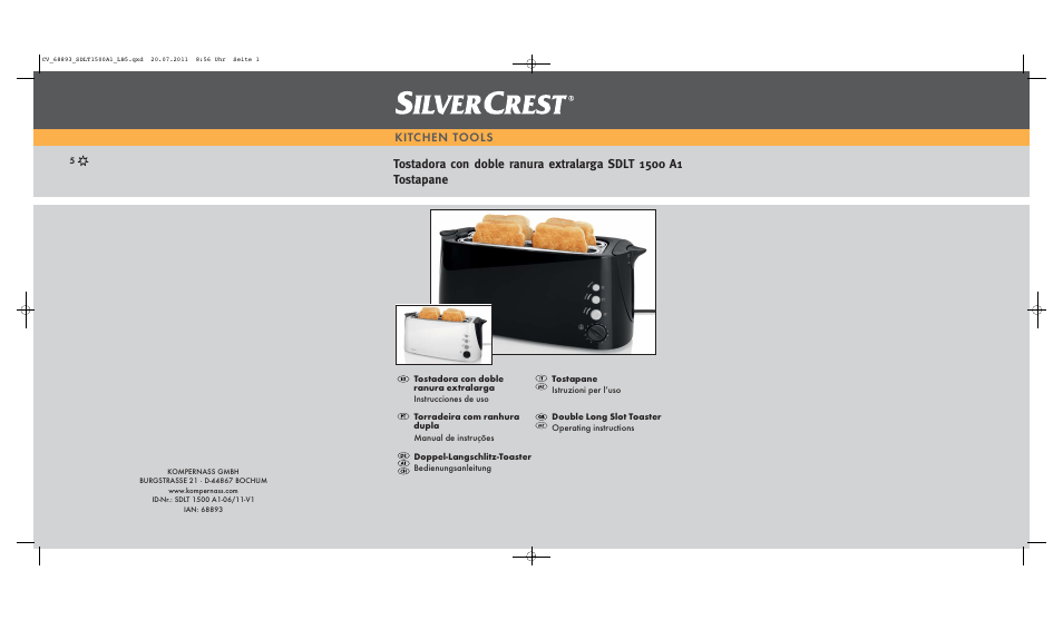 Silvercrest SDLT 1500 A1 User Manual | 32 pages