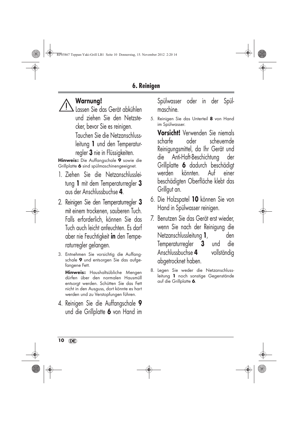 Silvercrest STYG 2000 A2 User Manual | Page 12 / 62