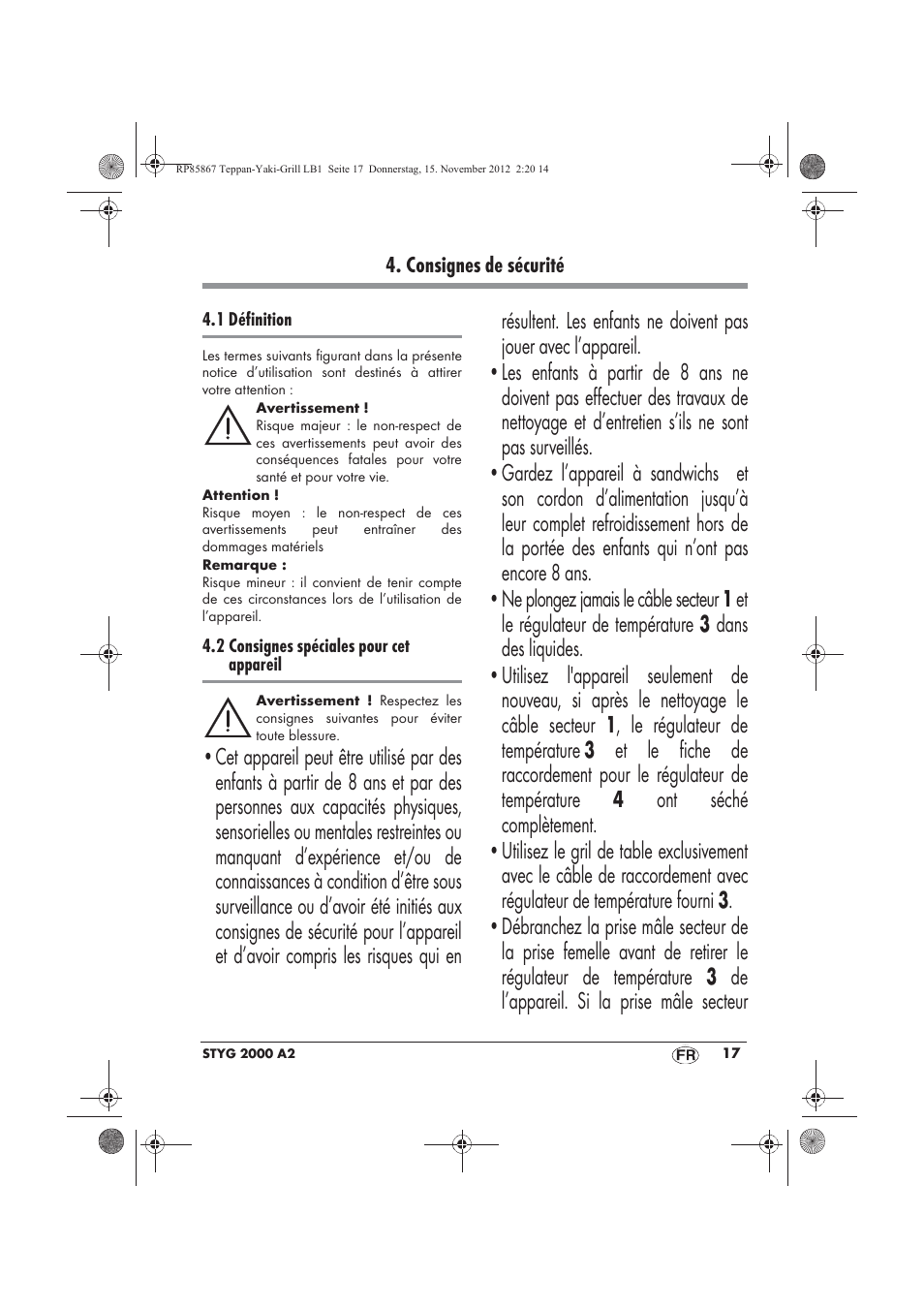 Silvercrest STYG 2000 A2 User Manual | Page 19 / 62