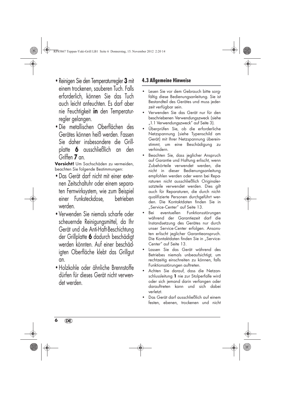 Silvercrest STYG 2000 A2 User Manual | Page 8 / 62