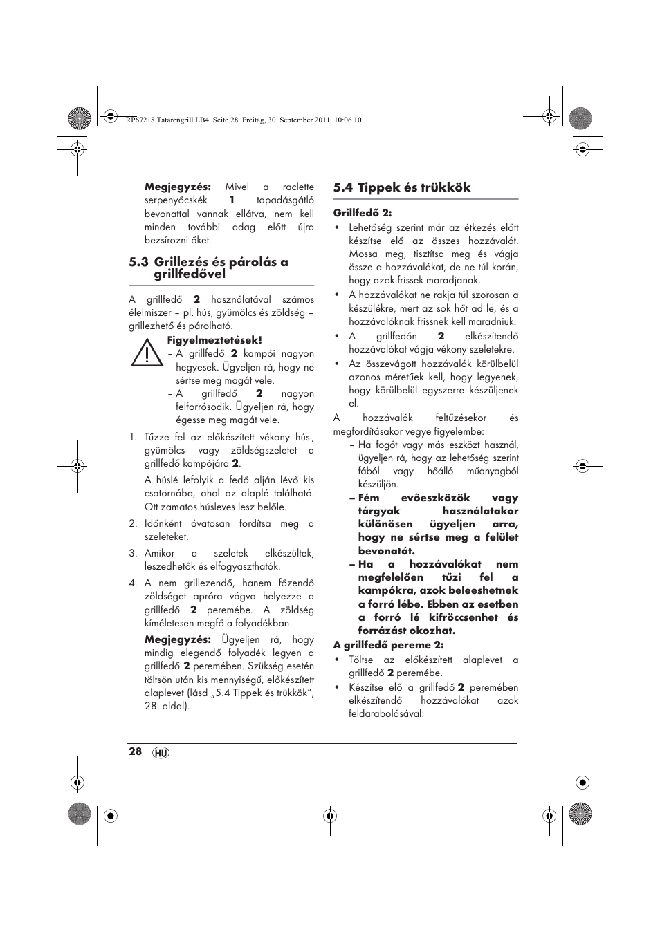 Silvercrest STG1200A1 User Manual | Page 30 / 74