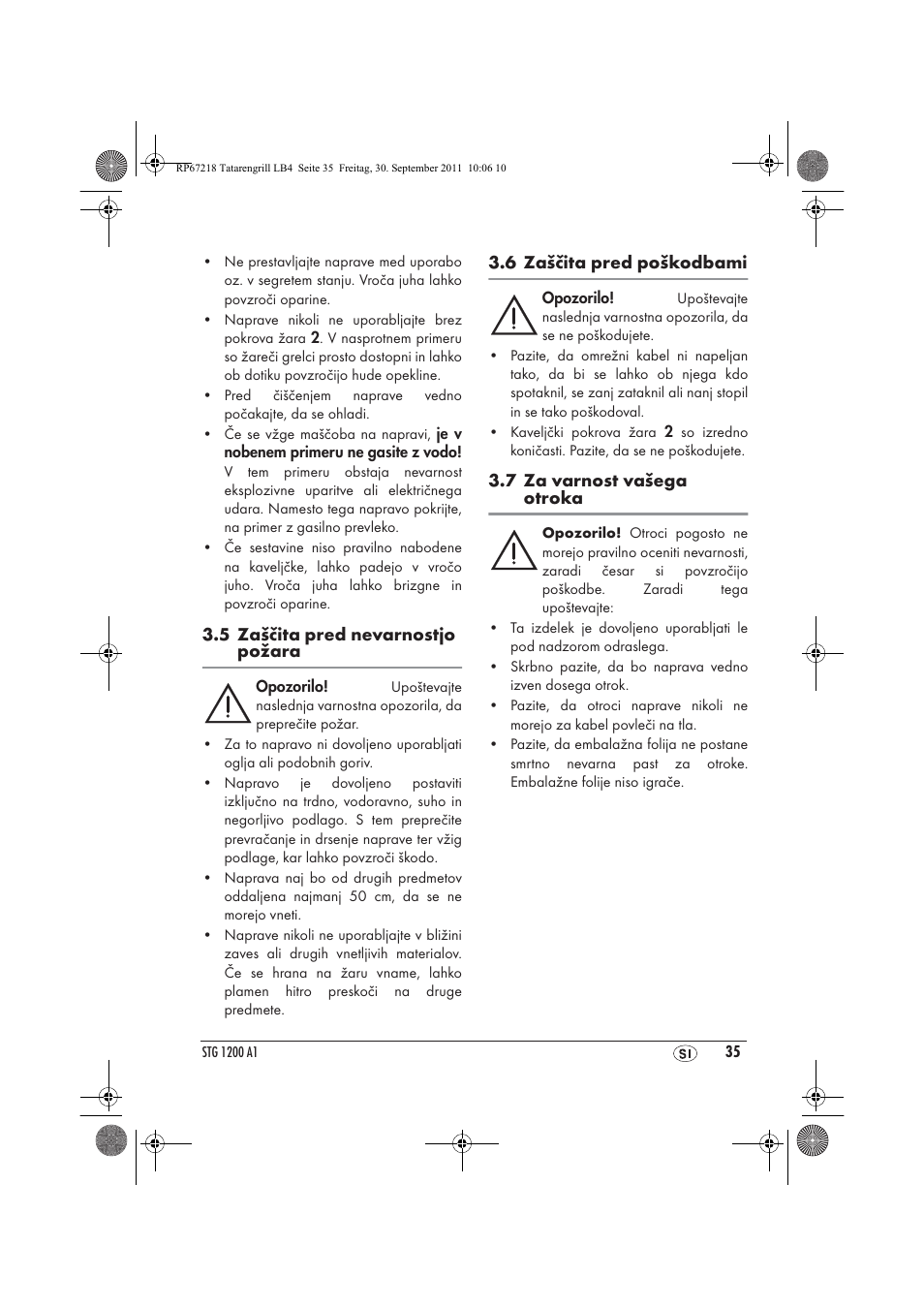 Silvercrest STG1200A1 User Manual | Page 37 / 74