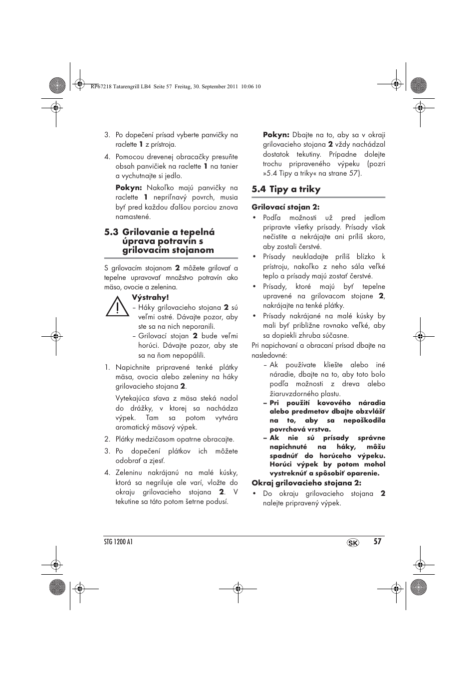 Silvercrest STG1200A1 User Manual | Page 59 / 74