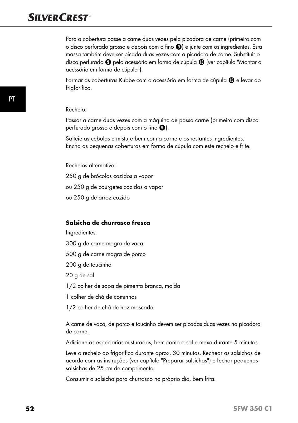 Silvercrest SFW 350 C1 User Manual | Page 55 / 93