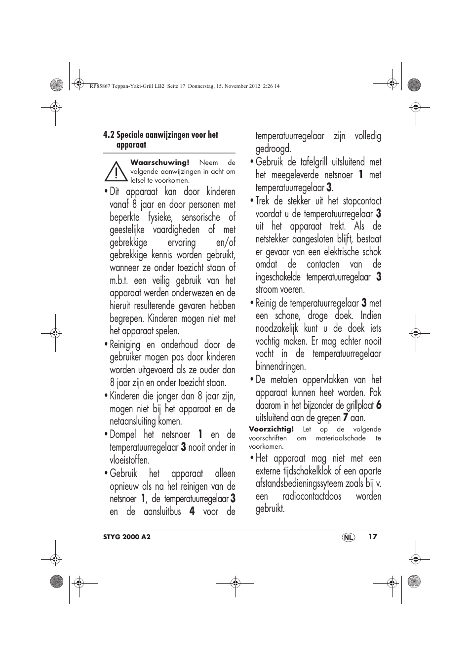 Silvercrest STYG 2000 A2 User Manual | Page 19 / 50