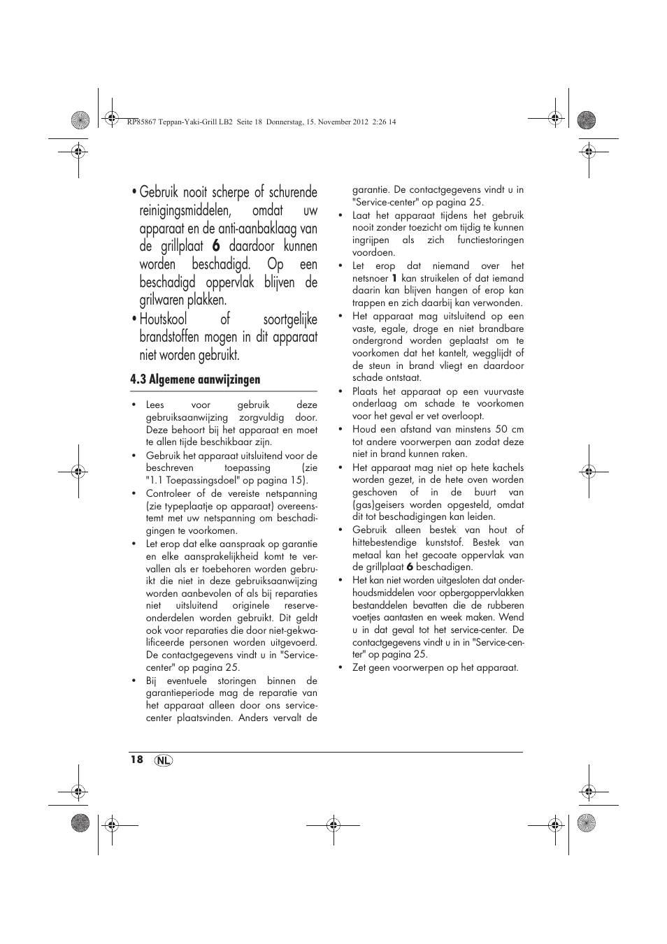 Silvercrest STYG 2000 A2 User Manual | Page 20 / 50