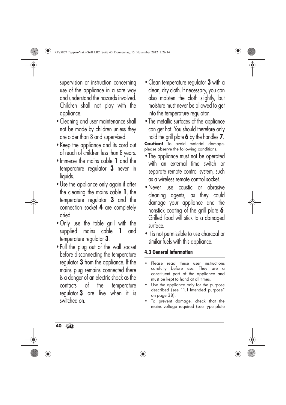 Silvercrest STYG 2000 A2 User Manual | Page 42 / 50