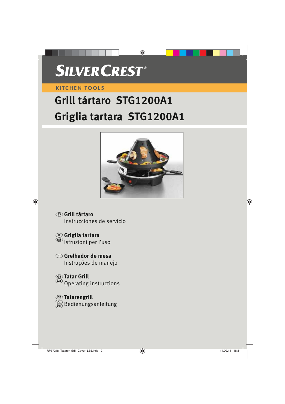Silvercrest STG1200A1 User Manual | 50 pages