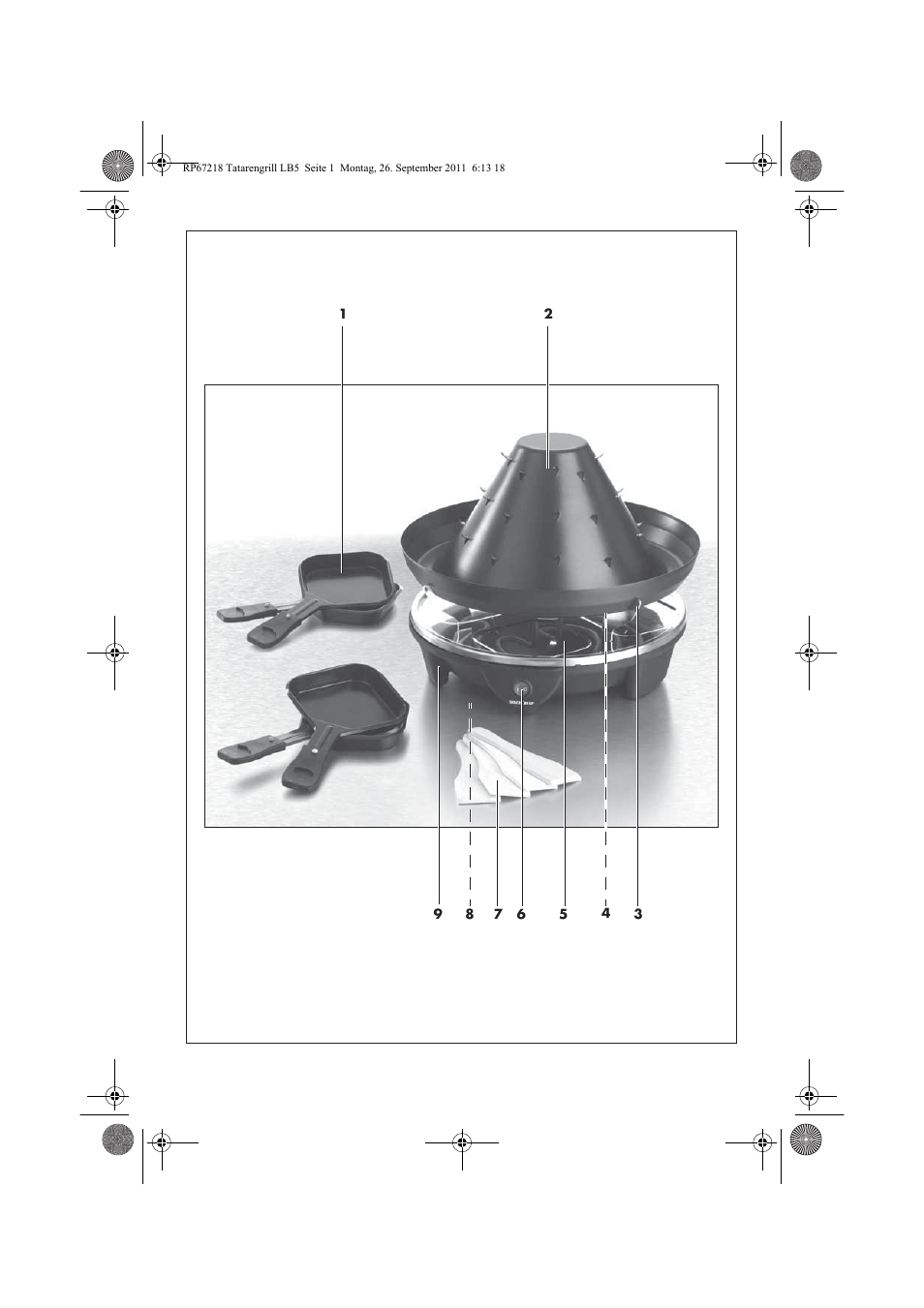 Silvercrest STG1200A1 User Manual | Page 3 / 50