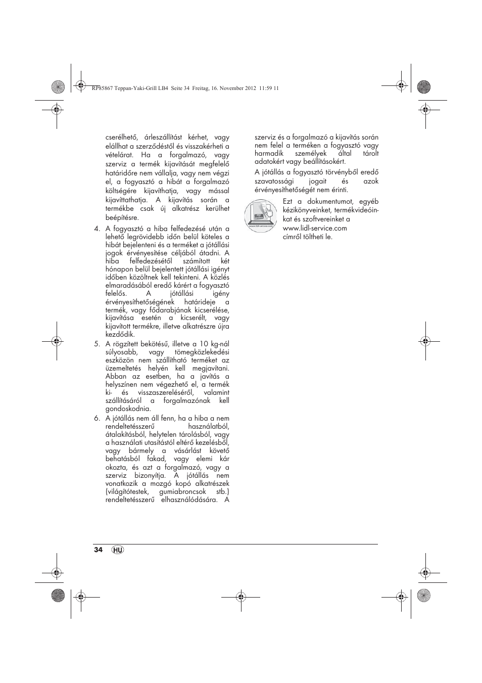 Silvercrest STYG 2000 A2 User Manual | Page 36 / 82