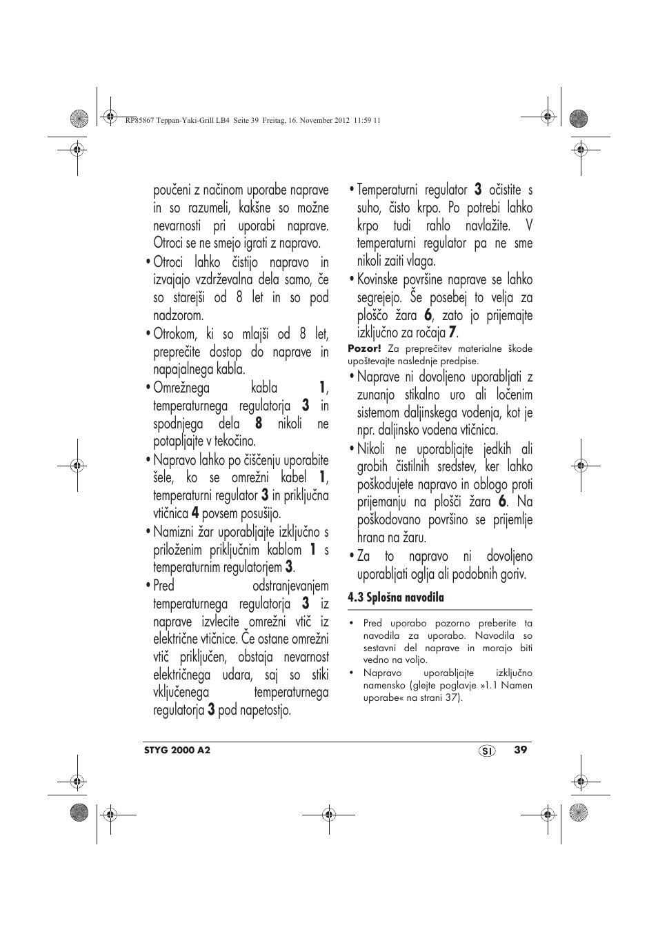 Silvercrest STYG 2000 A2 User Manual | Page 41 / 82