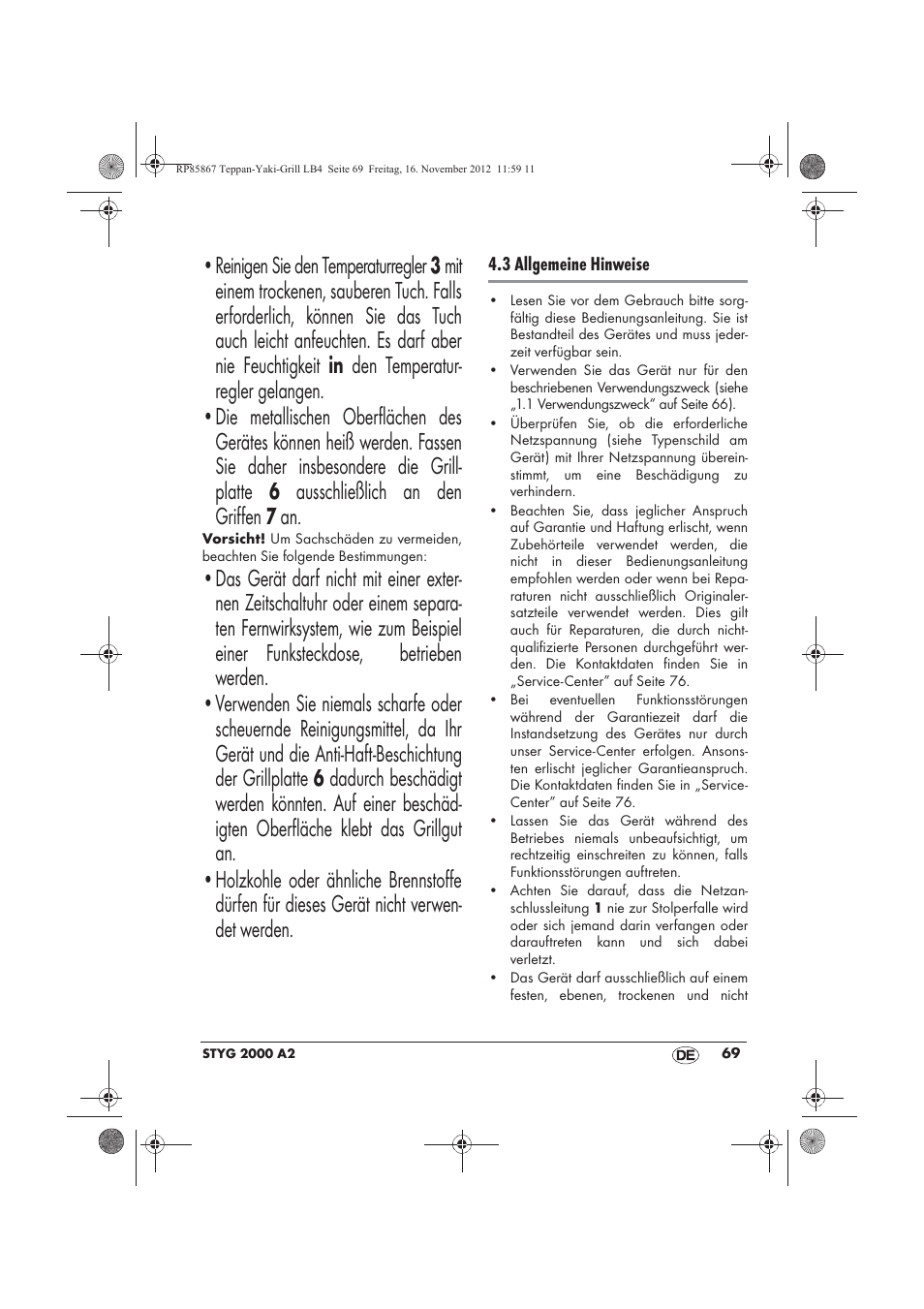 Silvercrest STYG 2000 A2 User Manual | Page 71 / 82