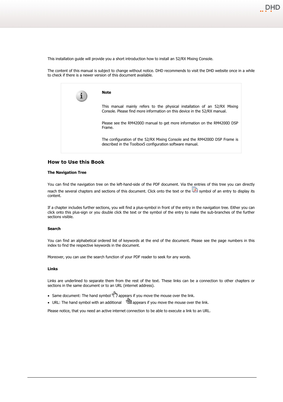 About this book, 2about this book | DHD Power Cruiser RX User Manual | Page 4 / 16