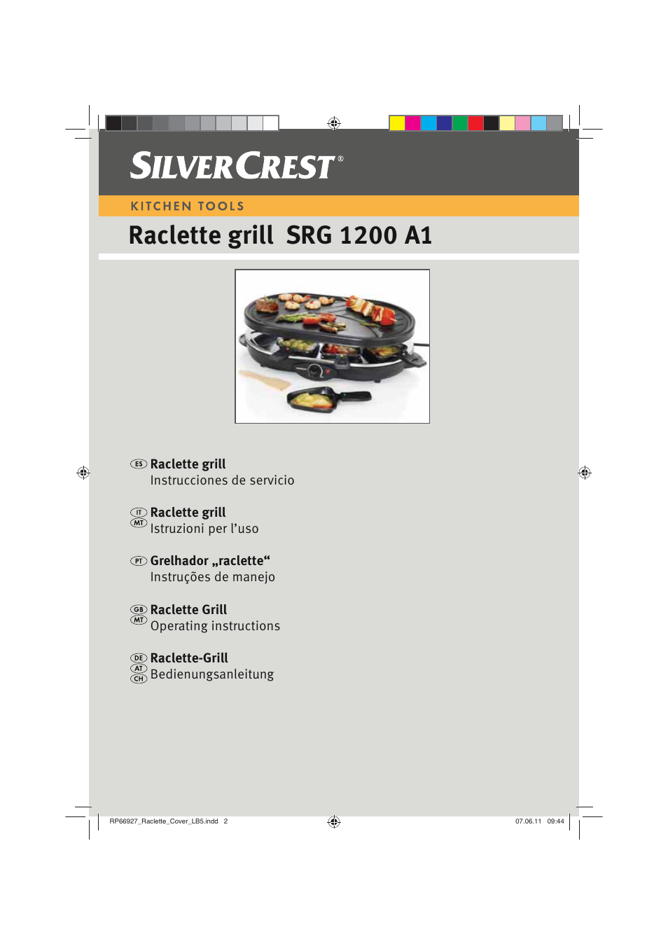 Silvercrest SRG1200A1 User Manual | 46 pages